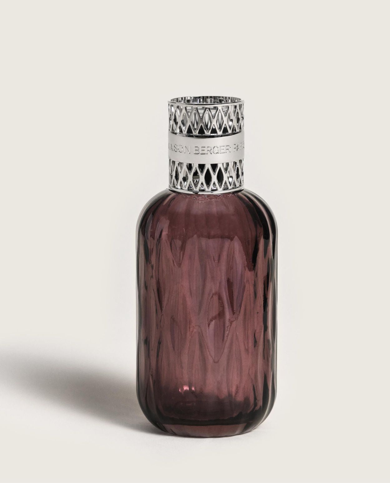 LAMPE BERGER - AIR PUR Lampe Quintessence Pflaume + 250ml Duft Zarte Goldener Weizen