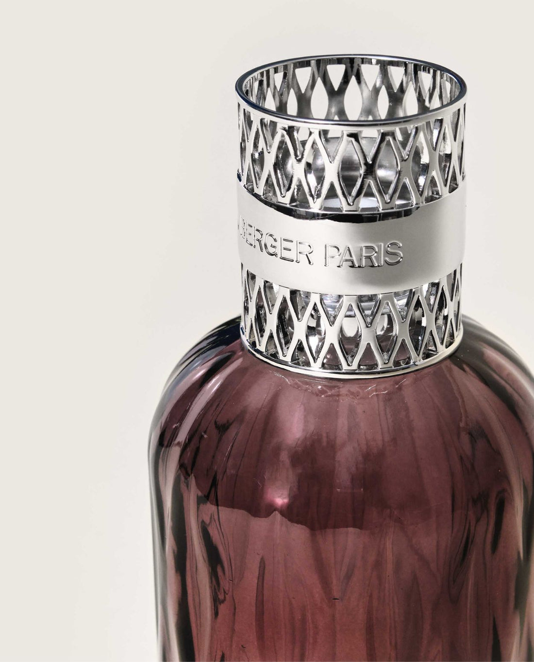 LAMPE BERGER - AIR PUR Lampe Quintessence Pflaume + 250ml Duft Zarte Goldener Weizen