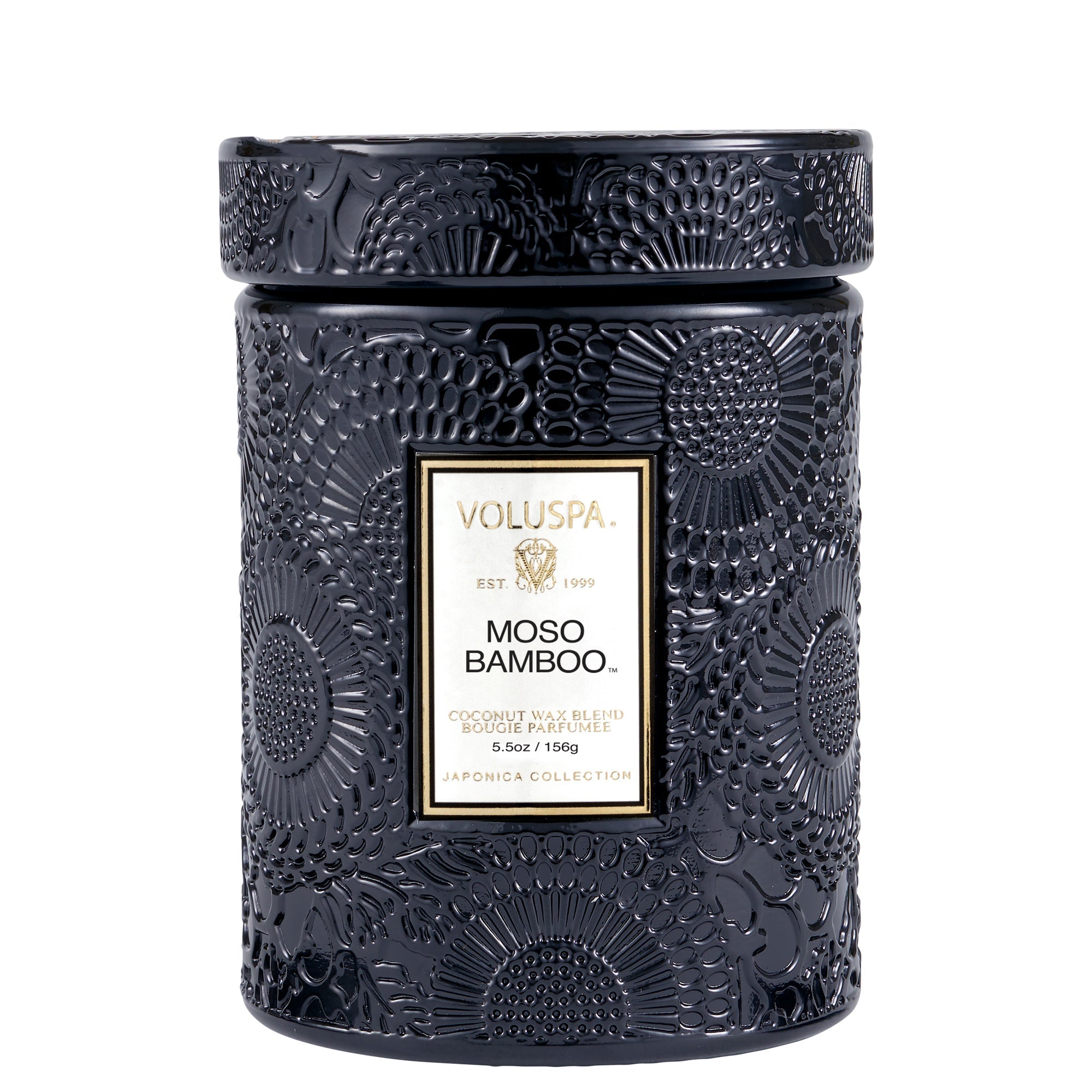 Voluspa - Moso Bamboo Small Jar Candle - Klassische Duftkerze