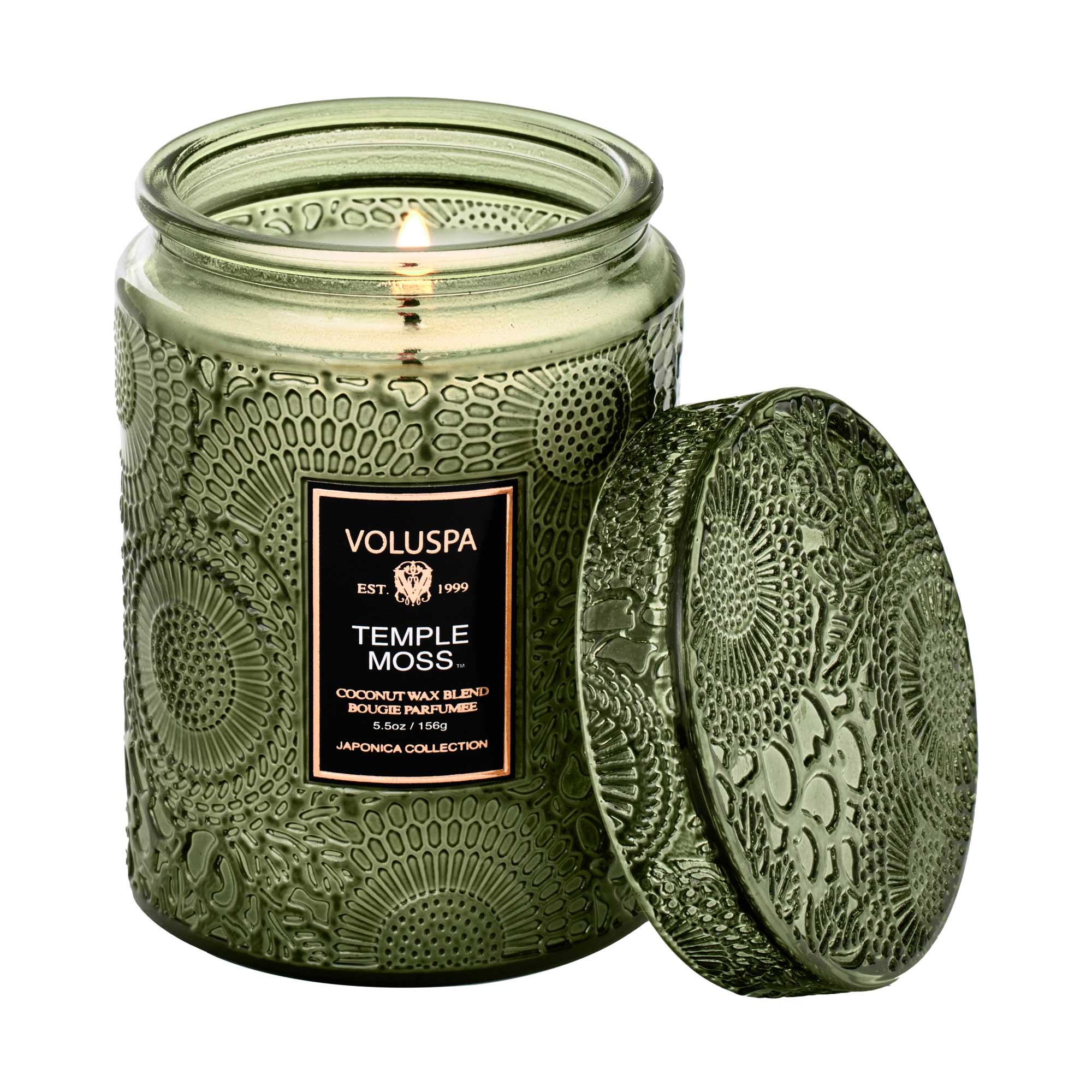 Voluspa - Temple Moss - Smal Jard Candel - Duftkerze