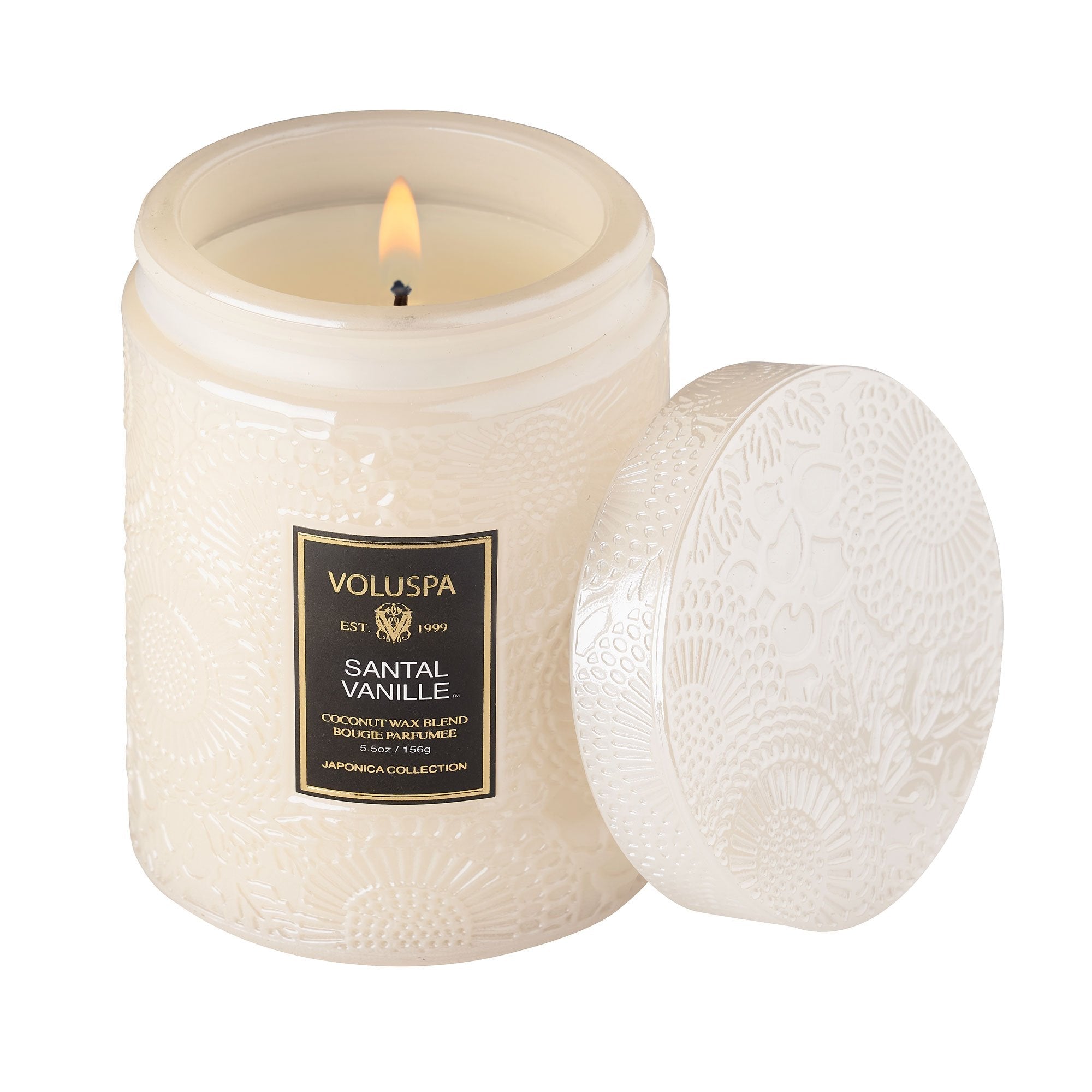 Voluspa - Santal Vanille Small Jar Candle - Klassische Duftkerze