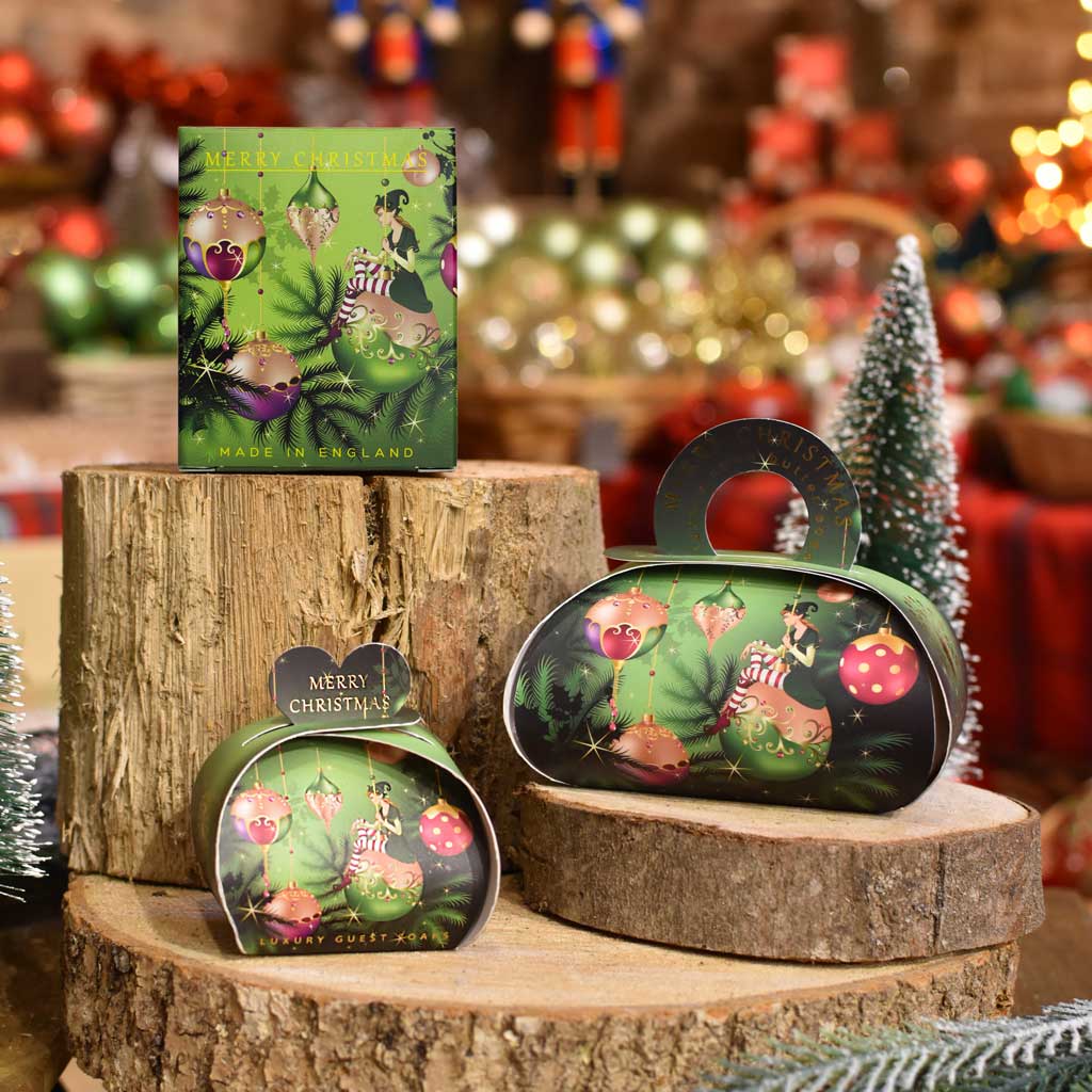 The English Soap Company - Elf Scented Candel - Elfenduft Duftkerze aus Soja Wachs 170 ml