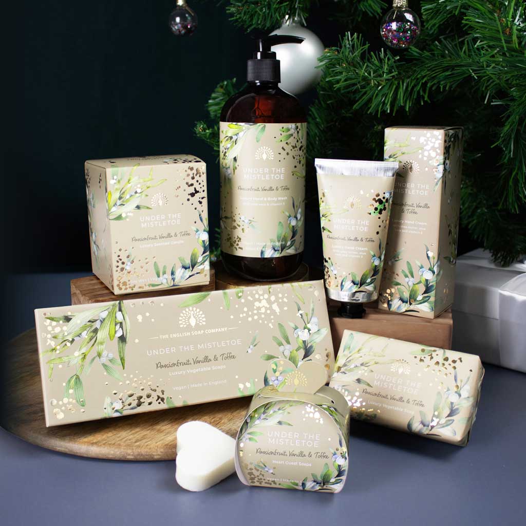The English Soap Company - Under the Mistletoe Soap Gästeseife 3 x 20g (Kopie)
