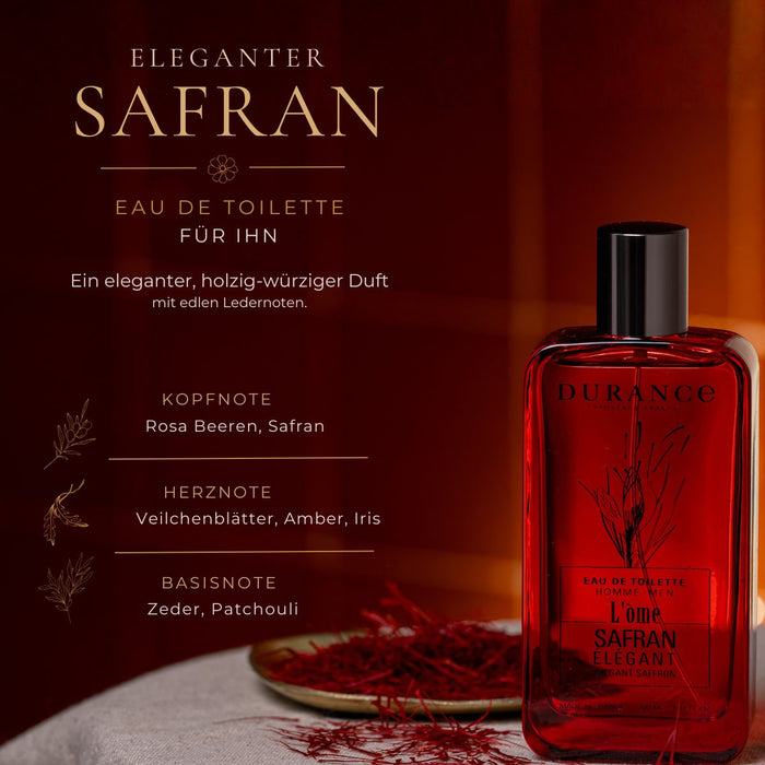 Durance - Safran - Eleganter Safran Eau de Toilette (Kopie)