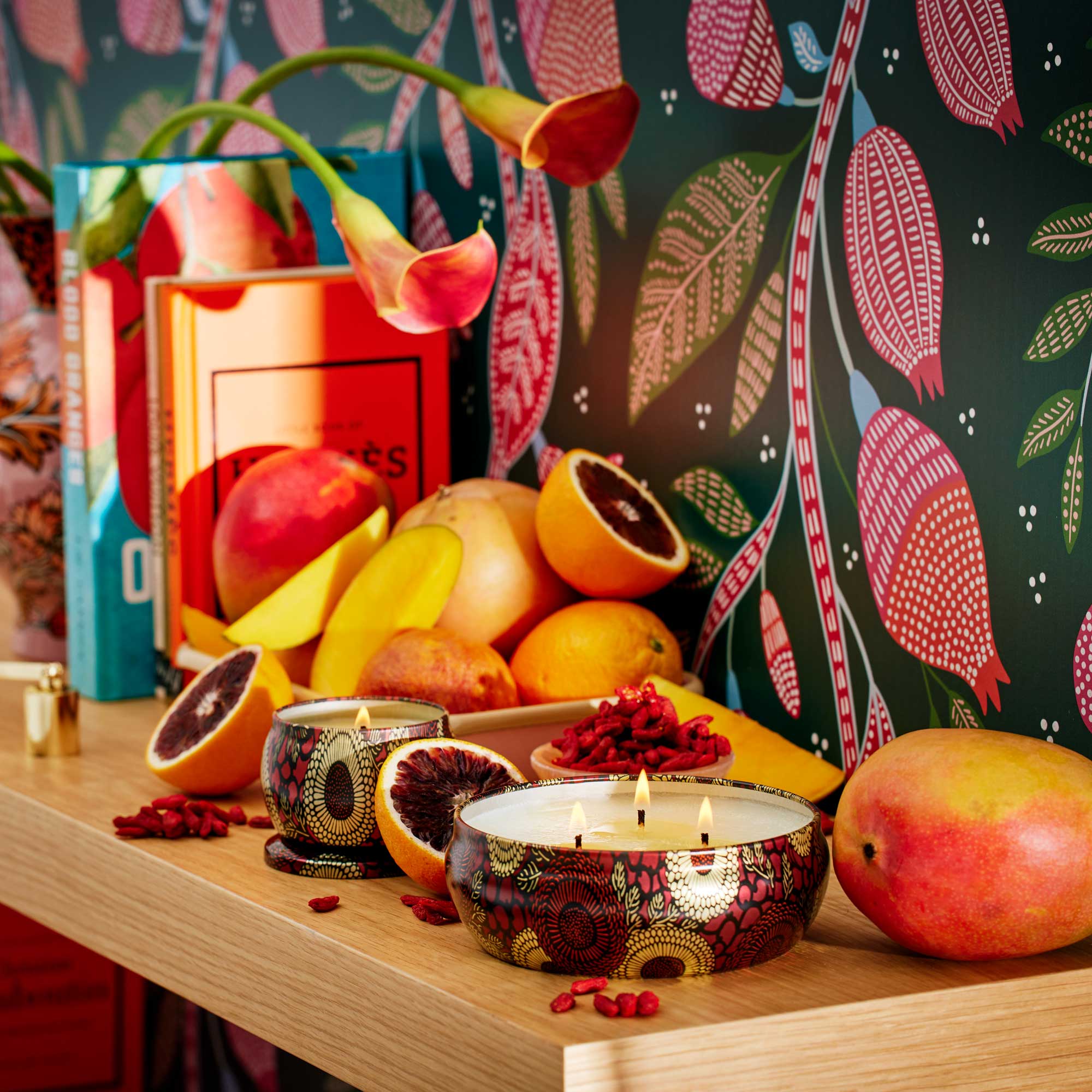 Voluspa - Goji Tarocco Mini Tin Candle - Klassische Duftkerze