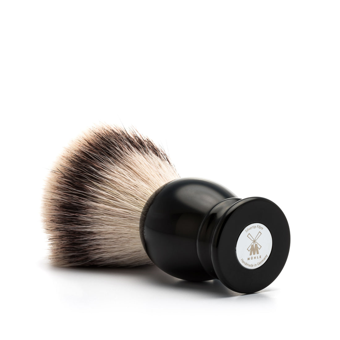 MÜHLE SHAVING - CLASSIC Rasierpinsel Silvertip Fibre® Edelharz Schwarz ,Grösse XL
