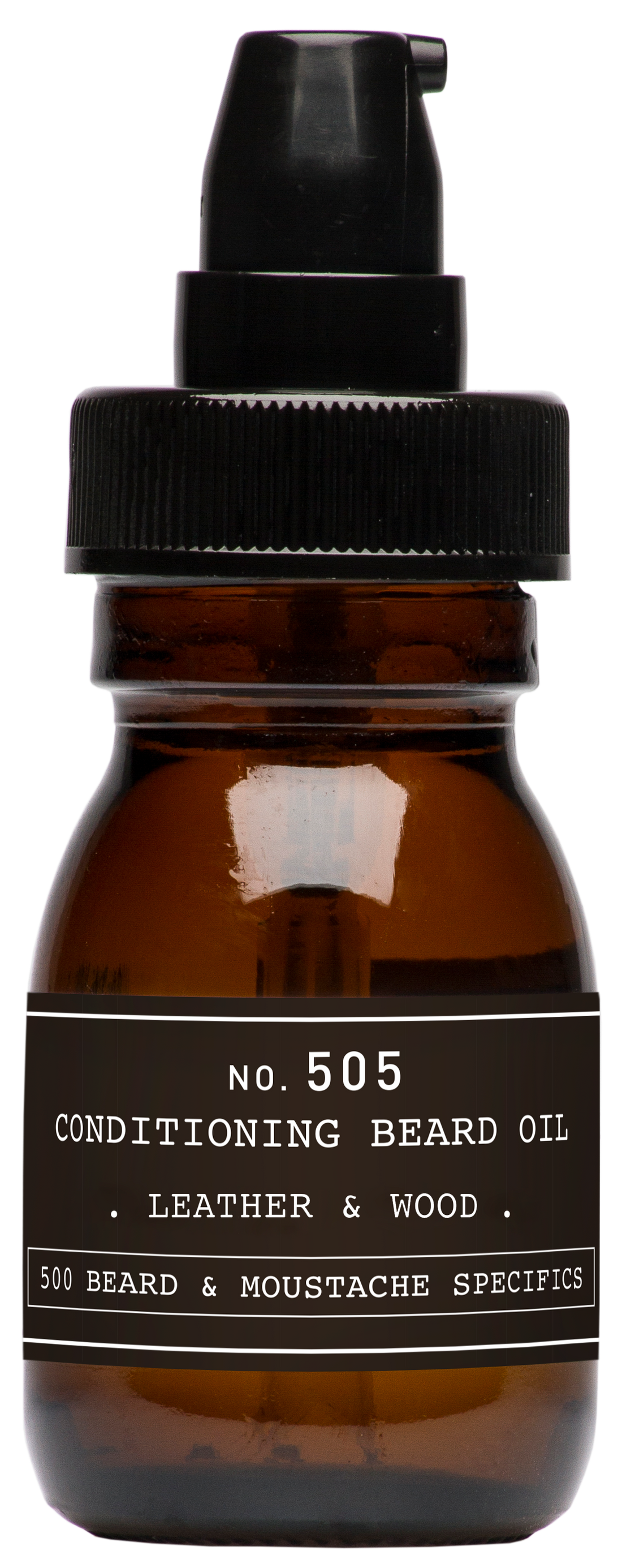 DEPOT MALE TOOL NO. 505 CONDITIONING BEARD OIL LEATHER & WOOD