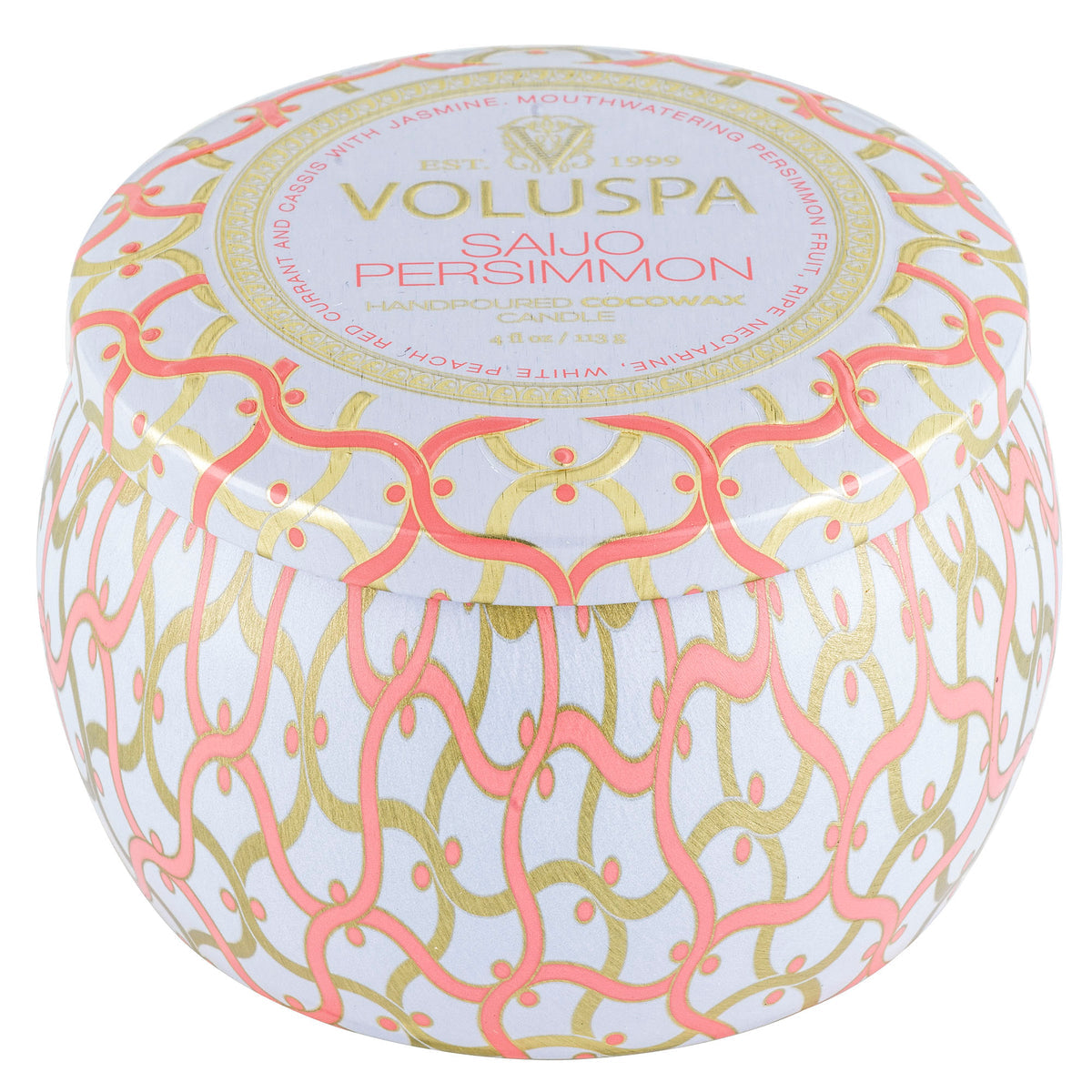 Voluspa -  Saijo Persimmon  Mini Tin Candle -  1 - Docht Duftkerze