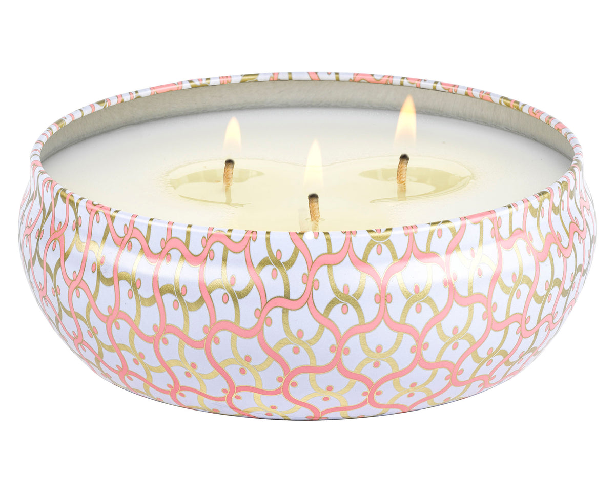 Voluspa - Saijo Persimmon 3 Wick Tin Candle - 3 - Docht Duftkerze