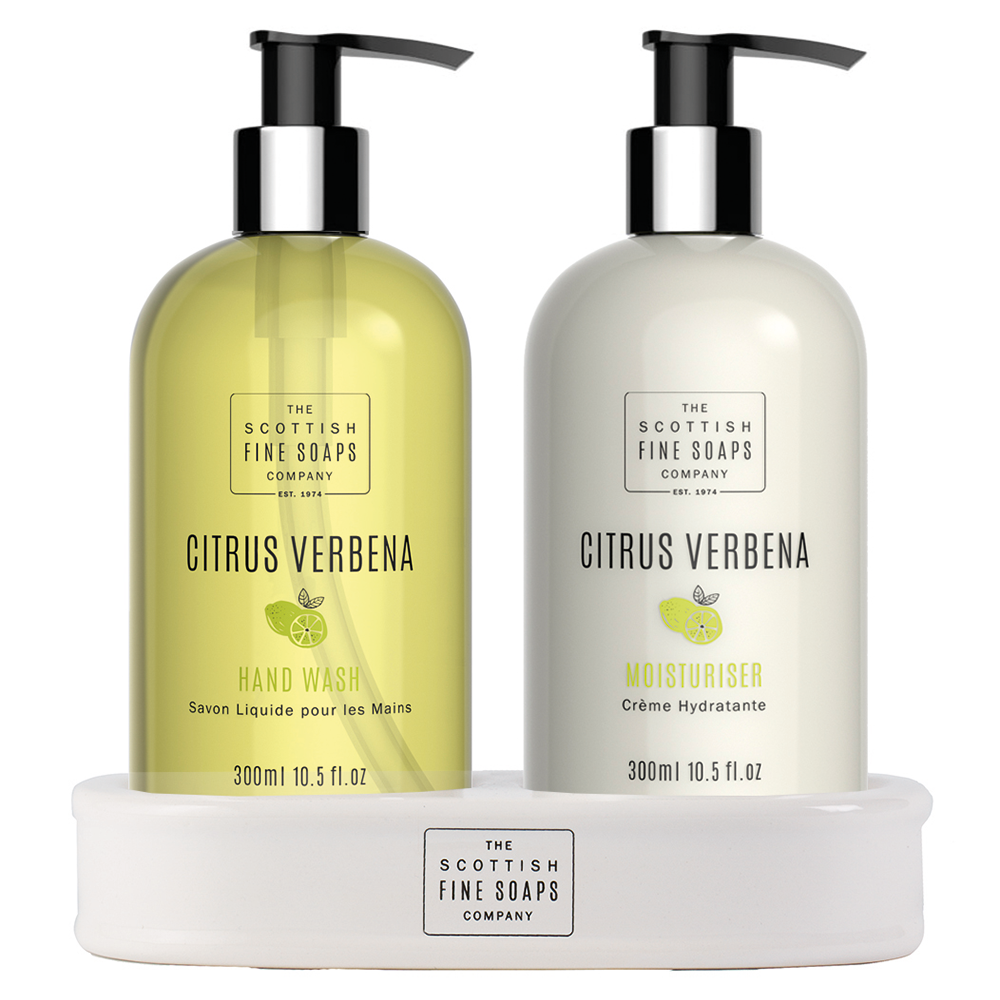 Scottish Fine Soap - Citrus Verbena Hand Care Set - Handpflegeset