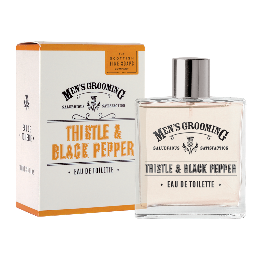 Scottish Fine Soap - Thistle &amp; Black Pepper - Eau de Toilette