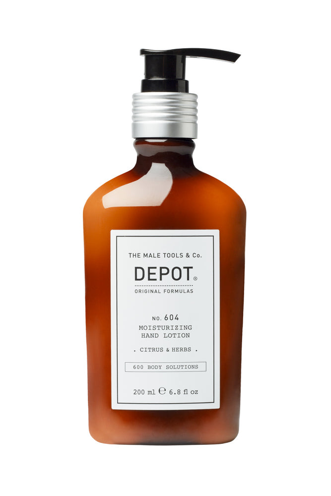DEPOT MALE TOOL NO. 604 MOISTURIZING HAND LOTION CITRUS & HERBS