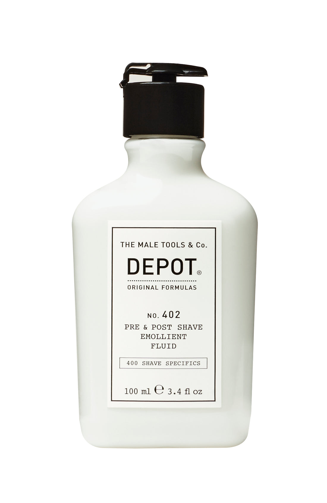 DEPOT MALE TOOL NO. 402 PRE & POST SHAVE EMOLLIENT FLUID