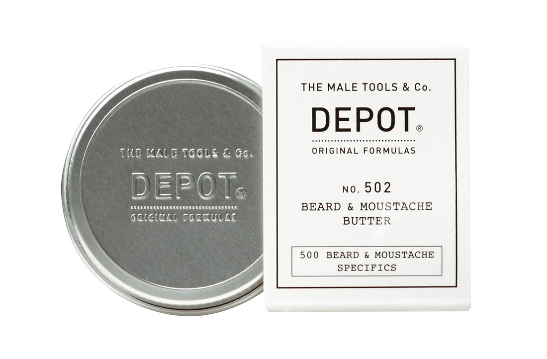 DEPOT MALE TOOL NO. 502 BEARD & MOUSTACHE BUTTER