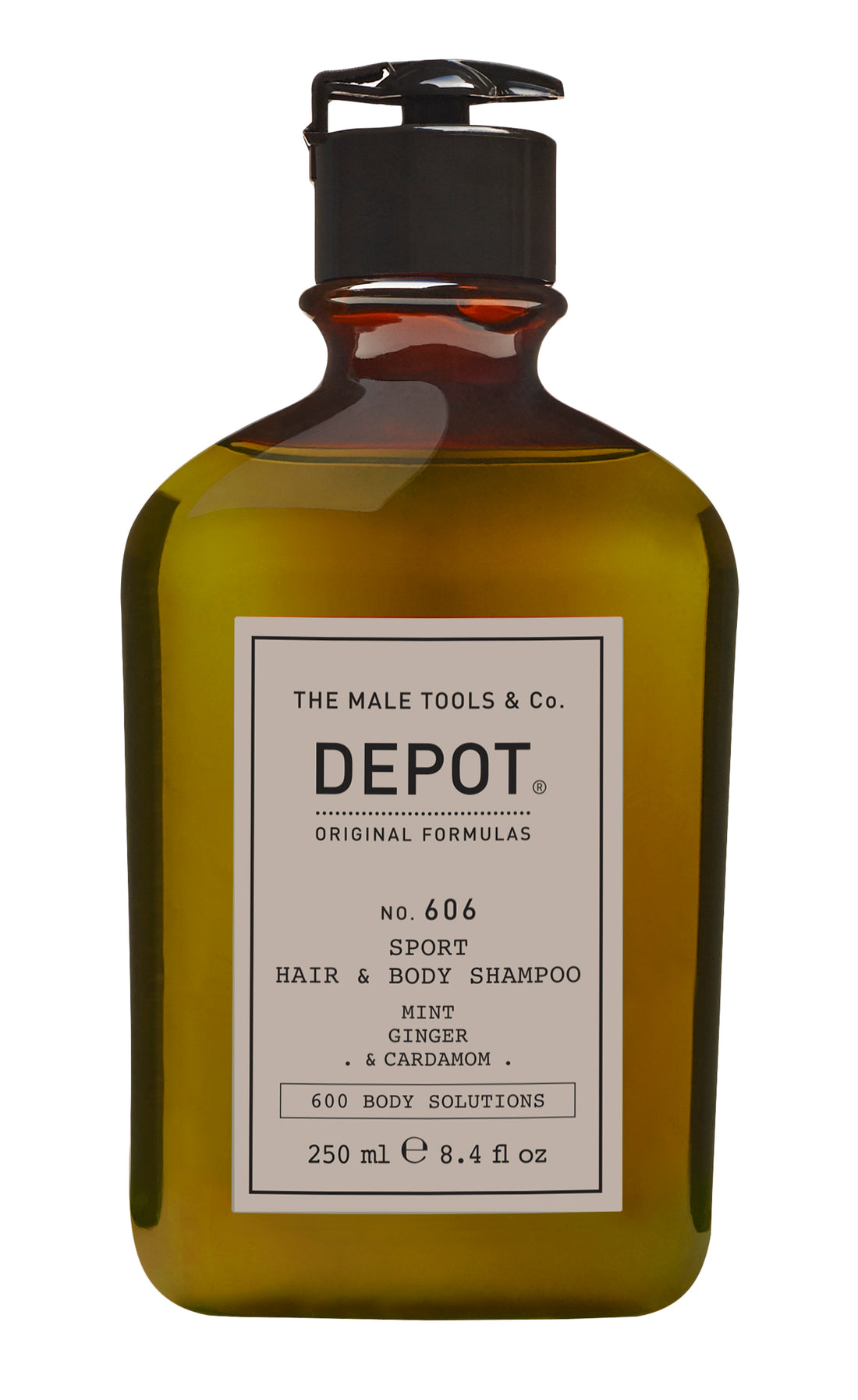 DEPOT MALE TOOL NO. 606 SPORT HAIR & BODY SHAMPOO