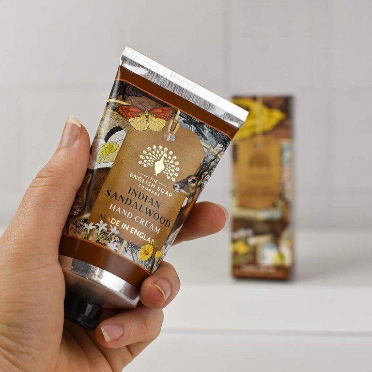 The English Soap Company -  Anniversary Indian Sandalwood Hand Cream - Indische Sandelzholz Handcreme