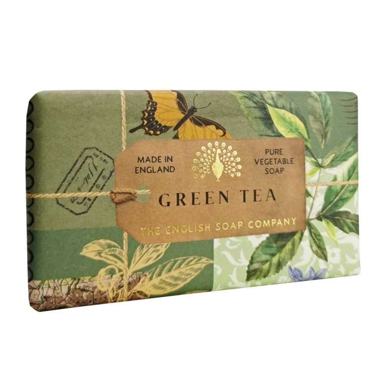 The English Soap Company - Anniversary Green Tea Soap - Grüne Tee Seife