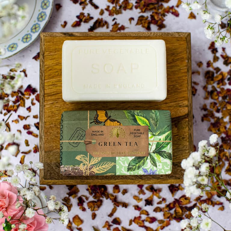 The English Soap Company - Anniversary Green Tea Soap - Grüne Tee Seife