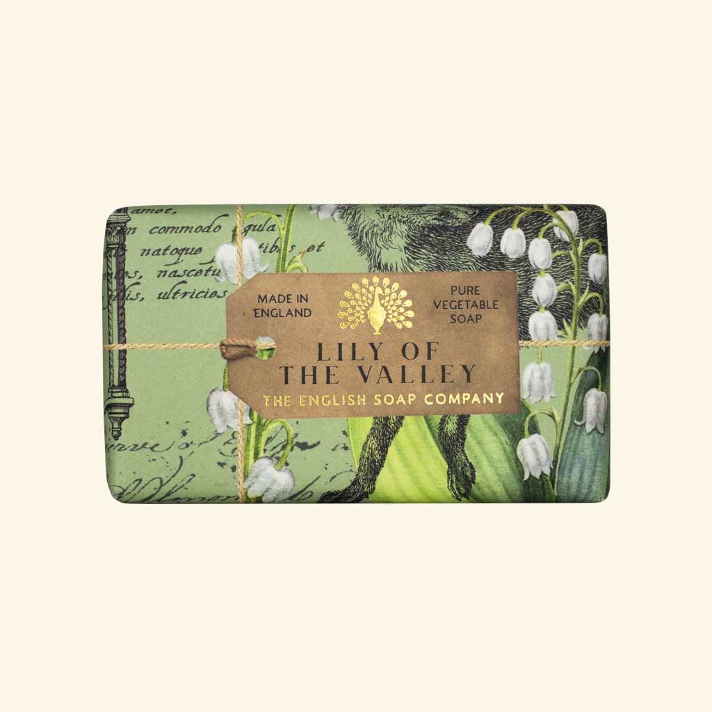 The English Soap Company - Anniversary Lily of the Vally Soap - Maiglöckchenn Seife