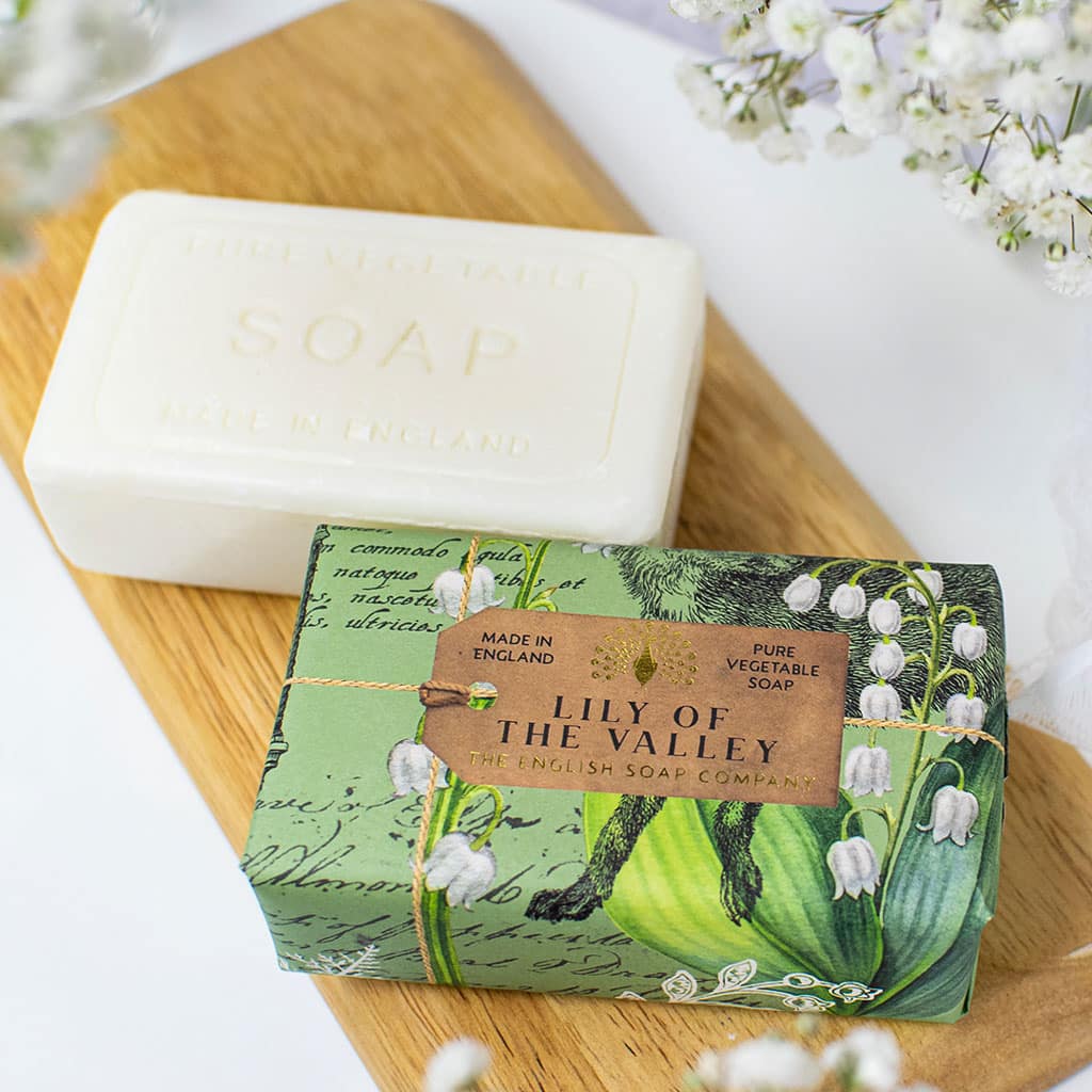 The English Soap Company - Anniversary Lily of the Vally Soap - Maiglöckchenn Seife