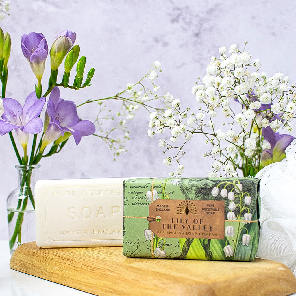 The English Soap Company - Anniversary Lily of the Vally Soap - Maiglöckchenn Seife