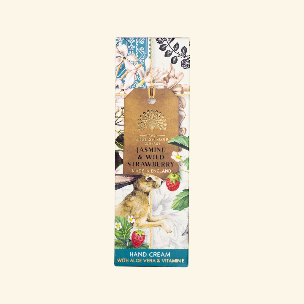 The English Soap Company -  Anniversary Jasmine and Wild Strawberry Hand Cream - Jasmin und Wild Erdbeeren Handcreme