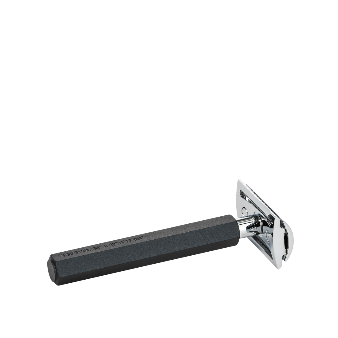 MÜHLE Rasierhobel HEXAGON R HXG GRAPHITE SR geschlossener Kamm