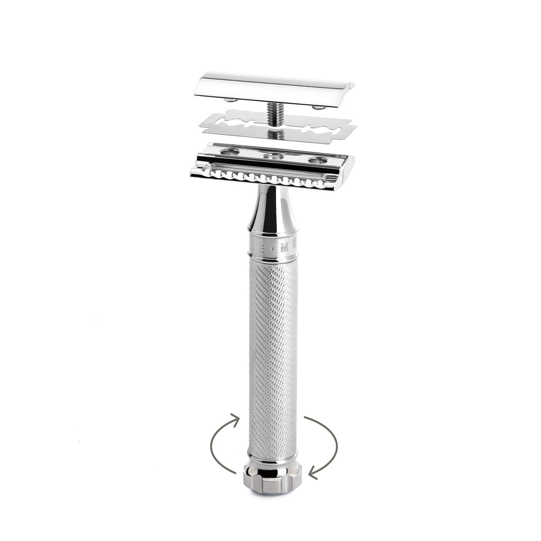 MÜHLE SHAVING Rasierhobel Twist geschlossener Kamm R 89 Twist