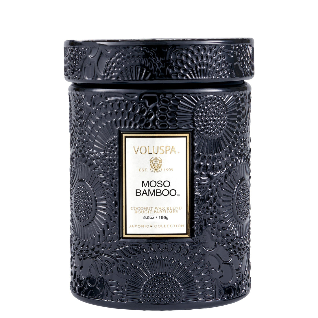 Voluspa - Moso Bamboo Small Jar Candle - Klassische Duftkerze
