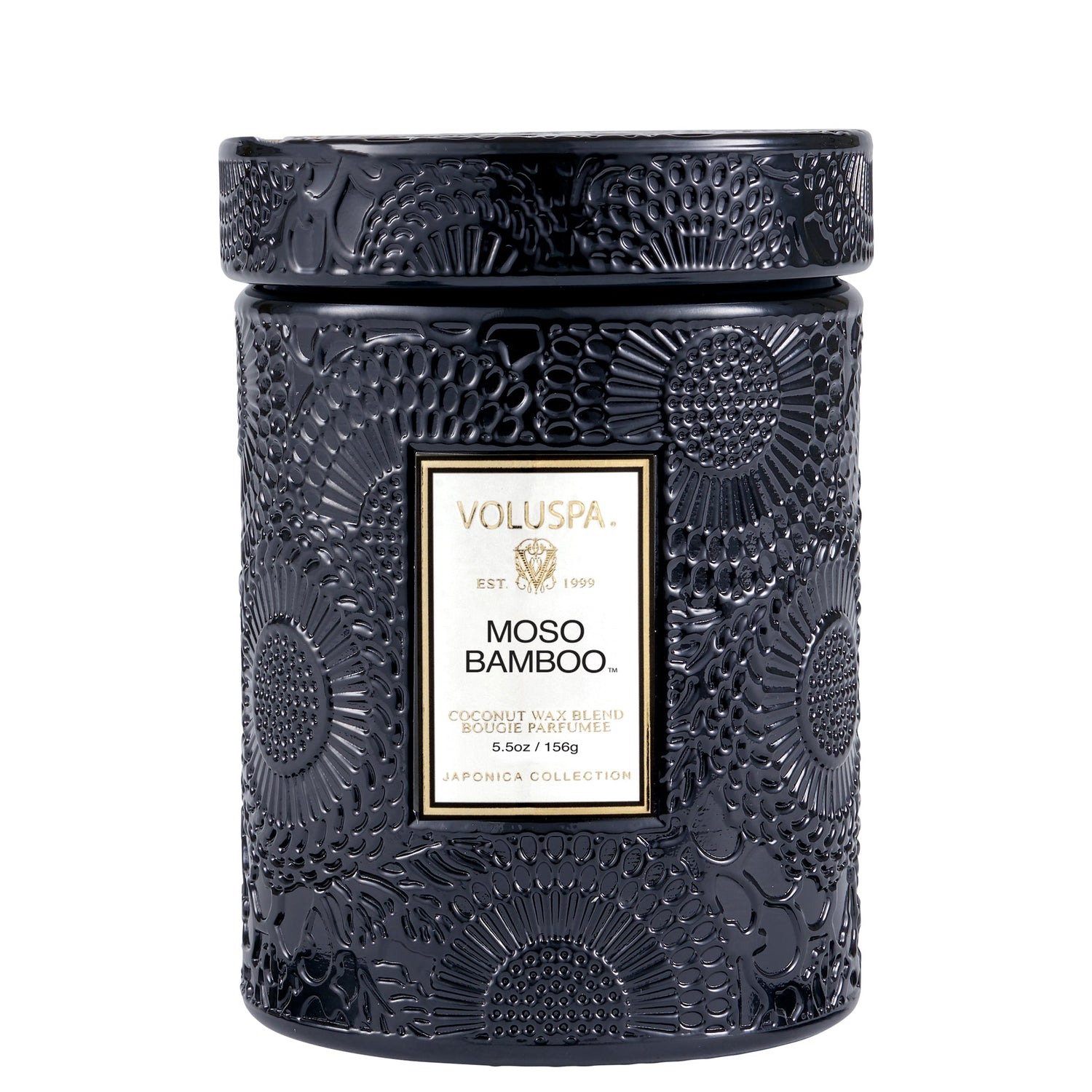 Voluspa - Moso Bamboo Small Jar Candle - Klassische Duftkerze