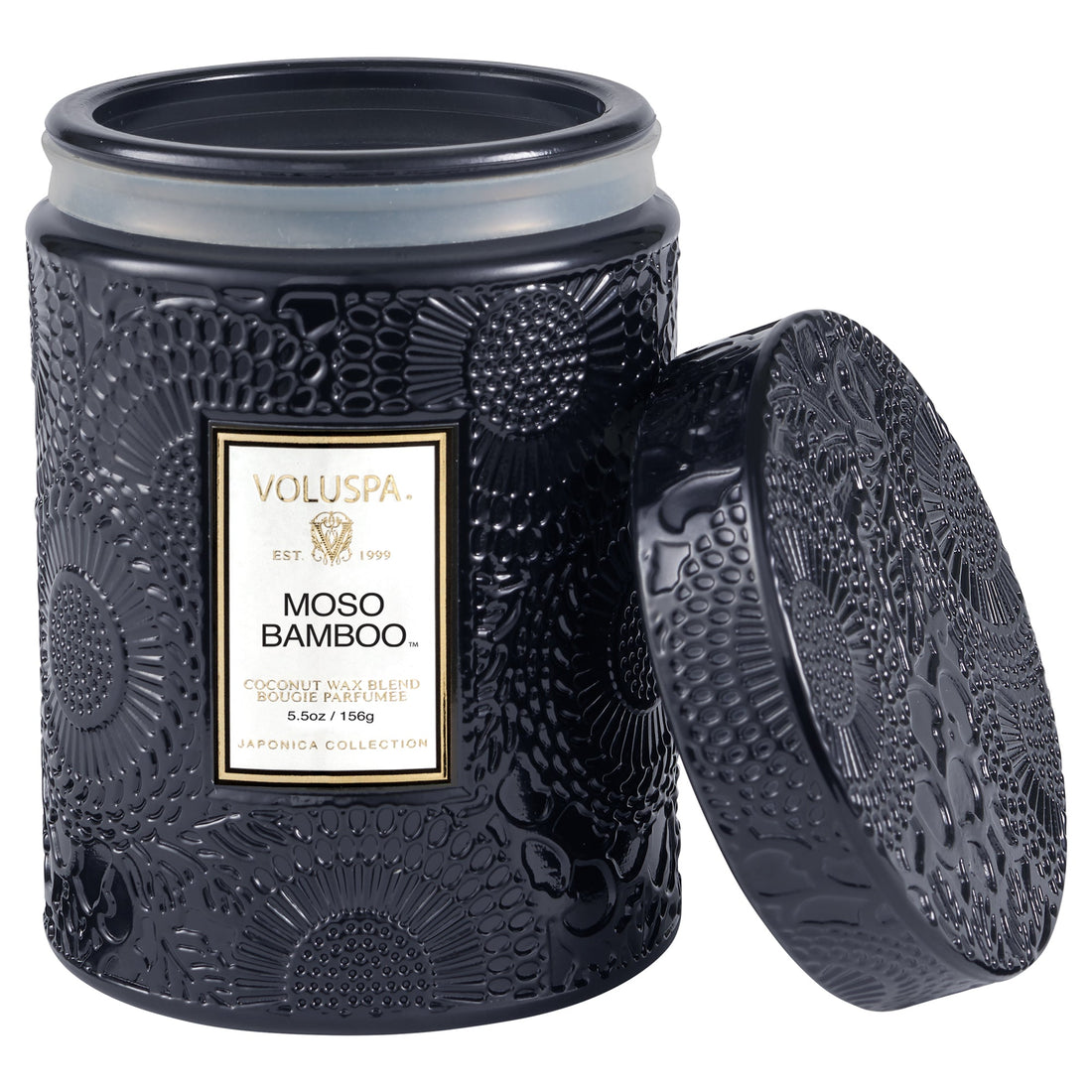 Voluspa - Moso Bamboo Small Jar Candle - Klassische Duftkerze