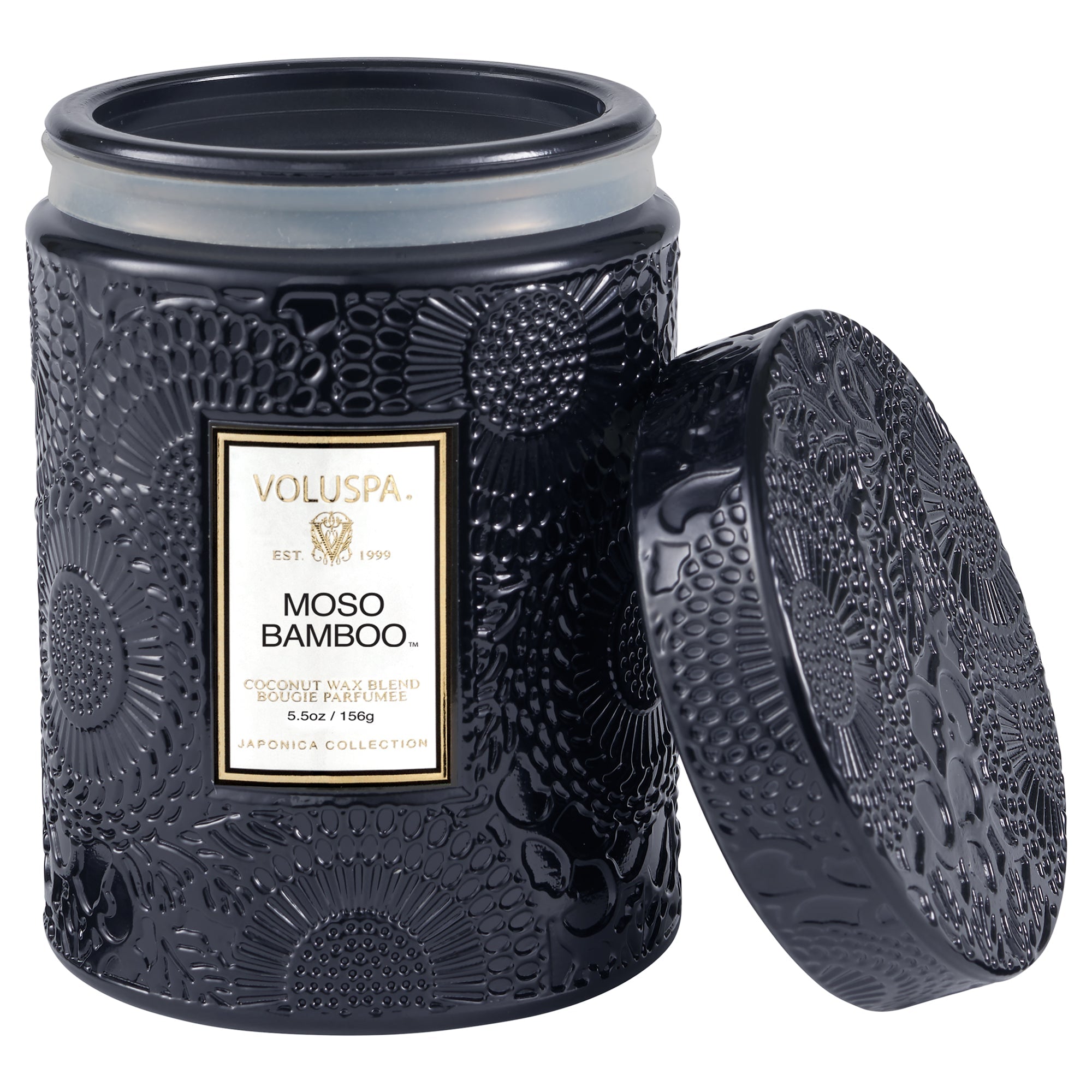 Voluspa - Moso Bamboo Small Jar Candle - Klassische Duftkerze