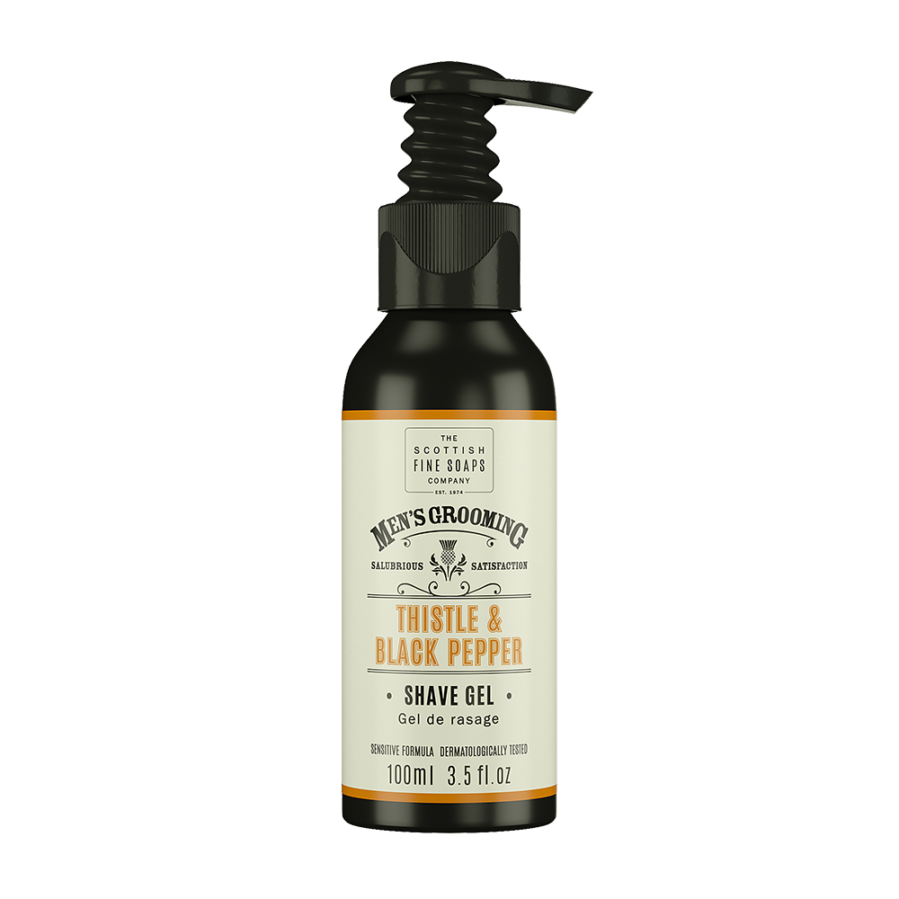 Scottish Fine Soap - Thistle & Black Pepper - Shave Gel