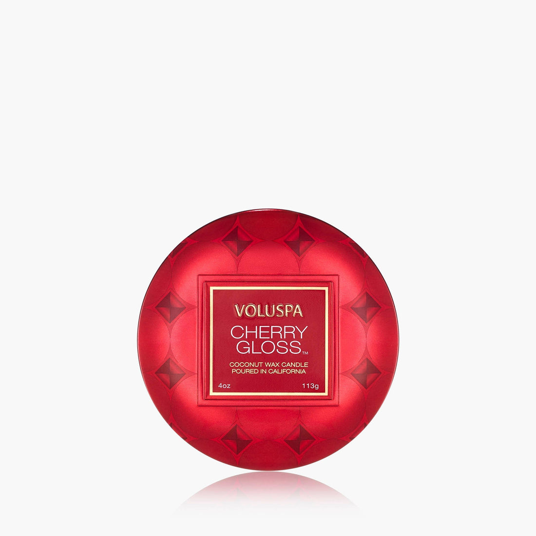 Voluspa - Cherry Gloss Mini Tin Candle - Klassische Duftkerze