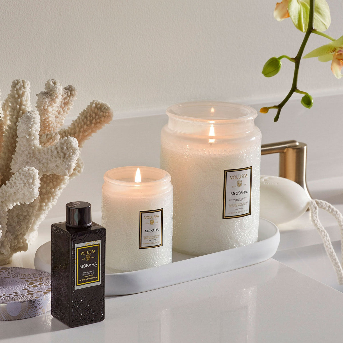 Voluspa - Mokara Large Jar Candle