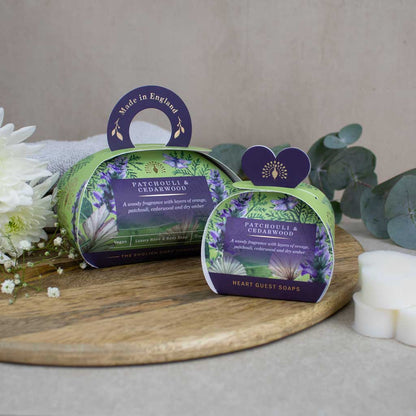The English Soap Company - Patchouli &amp; Cederwood Gift Soap 260 g