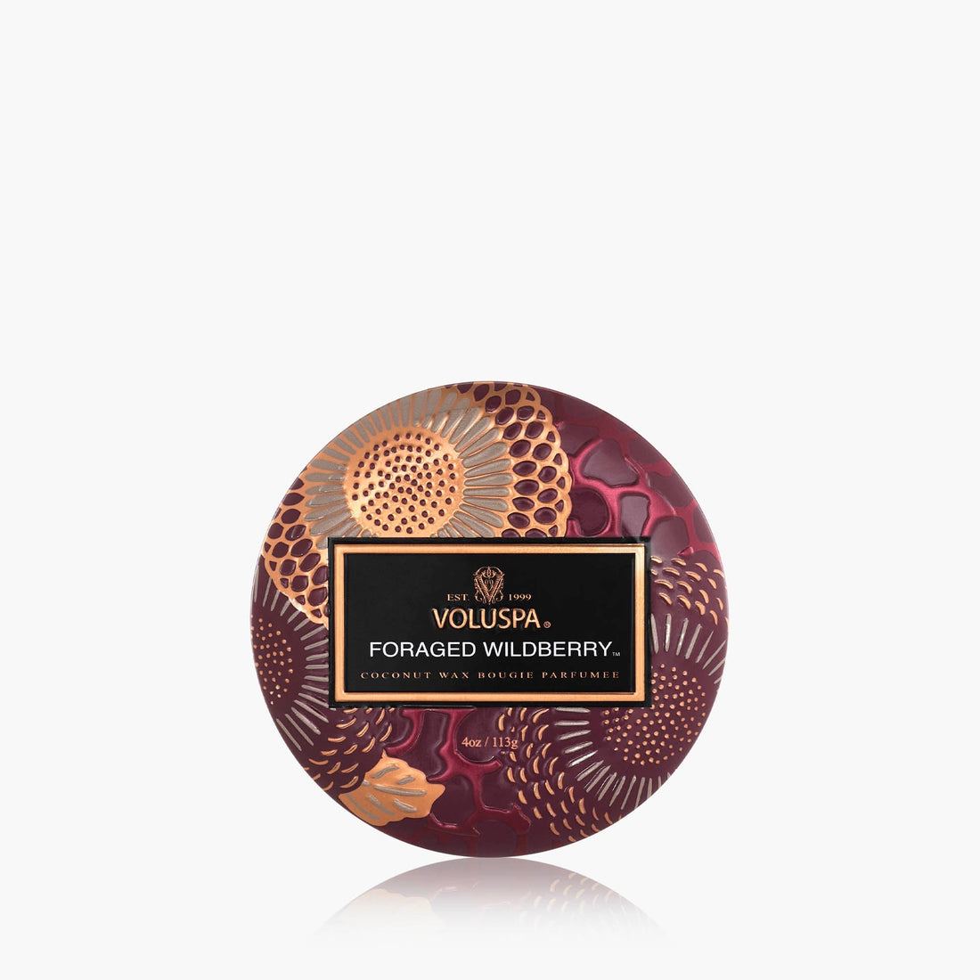Voluspa - Foraged Wildberry Mini Tin Candle - Klassische Duftkerze