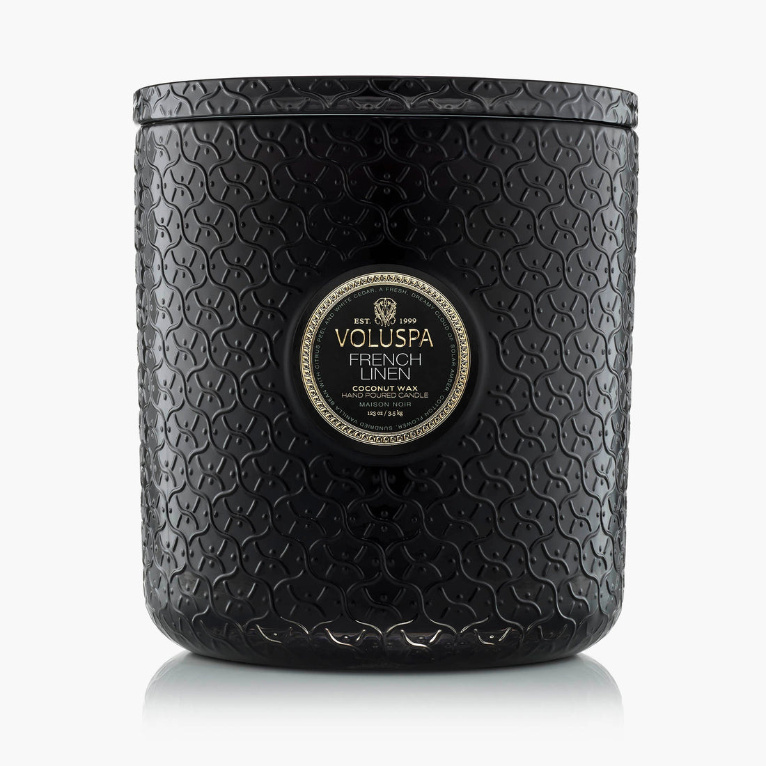 Voluspa - French Linen Classic Candle - 5 Docht Kaminduftkerze
