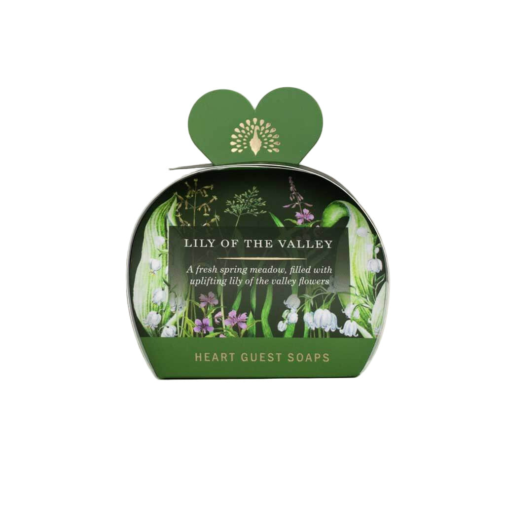 The English Soap Company - Lily of the Vally Guest Soap - Maiglöckchenn Seife 3x 20g