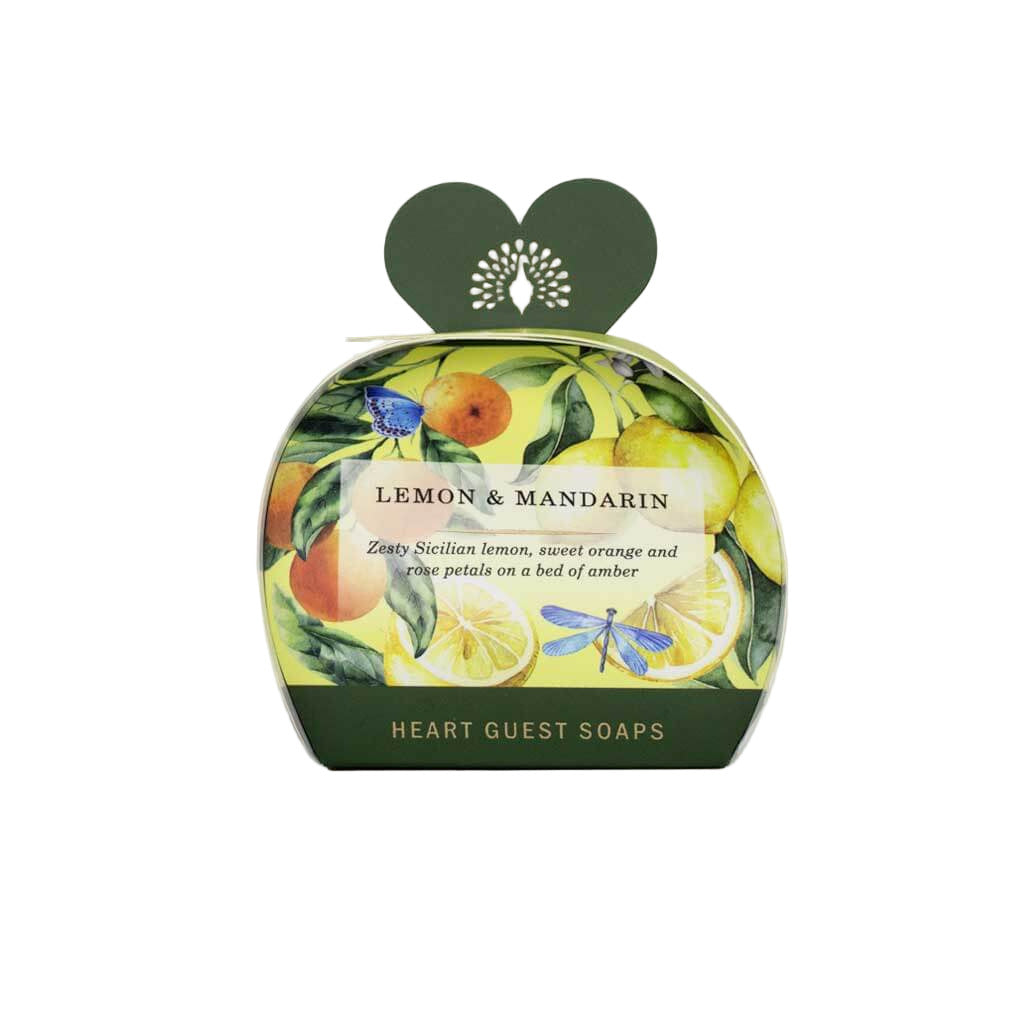 The English Soap Company - Guest Sicilian Lemon and Sweet Orange Soap - Sicilianische Zitronen und süsse Orangen  Seife  3 x 20g