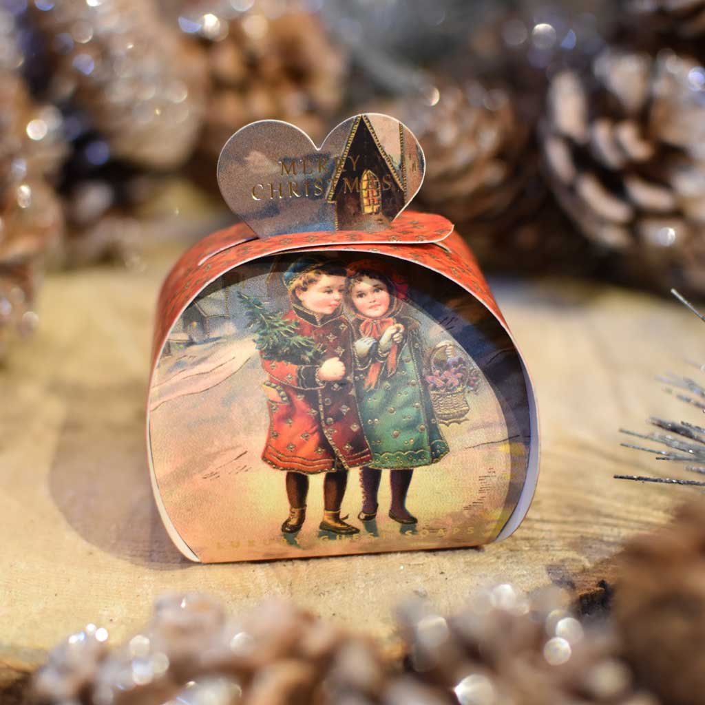 The English Soap Company - White Chrismas Soap Geschenkbox Gästeseife