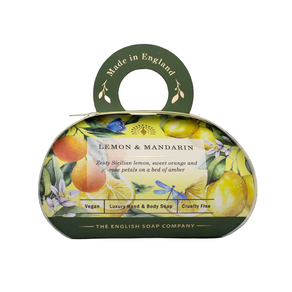 The English Soap Company - Luxury Sicilian Lemon and Sweet Orange Soap - Sicilianische Zitronen und süsse Orangen  Seife  260g