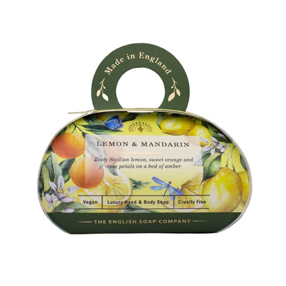 The English Soap Company - Luxury Sicilian Lemon and Sweet Orange Soap - Sicilianische Zitronen und süsse Orangen  Seife  260g