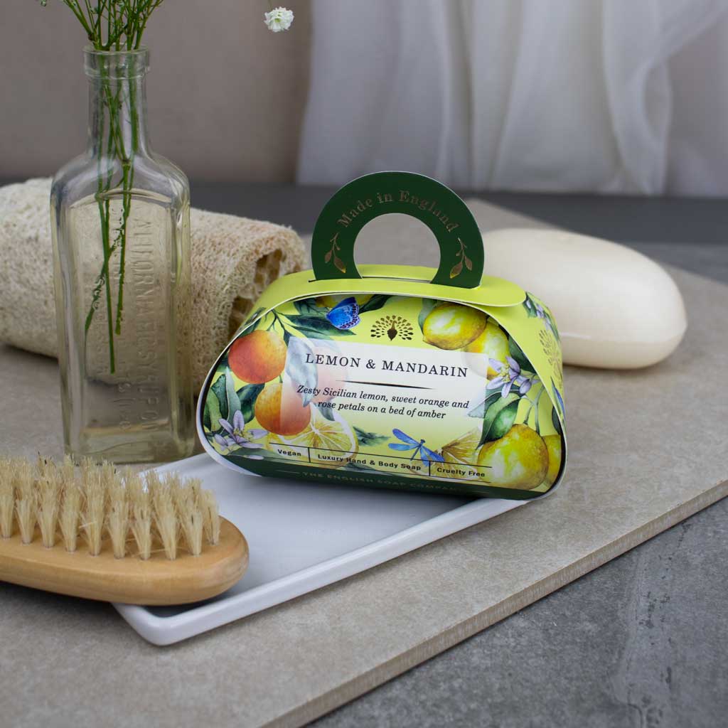 The English Soap Company - Luxury Sicilian Lemon and Sweet Orange Soap - Sicilianische Zitronen und süsse Orangen  Seife  260g