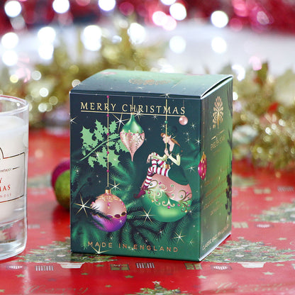 The English Soap Company -  Elf Scented Candel - Elfenduft Duftkerze aus Soja Wachs 170 ml
