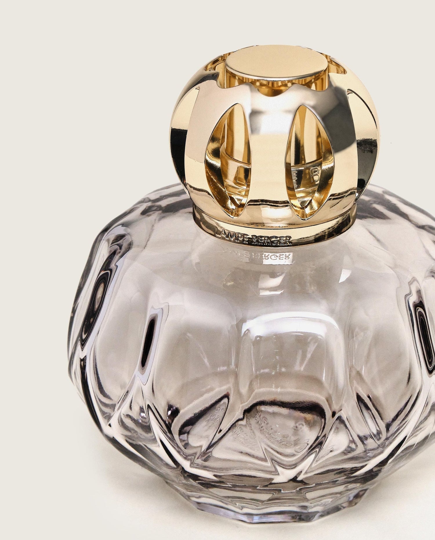 LAMPE BERGER - AIR PUR  Lampe Rosalie Grau - Sprudelnde Lebensfreude