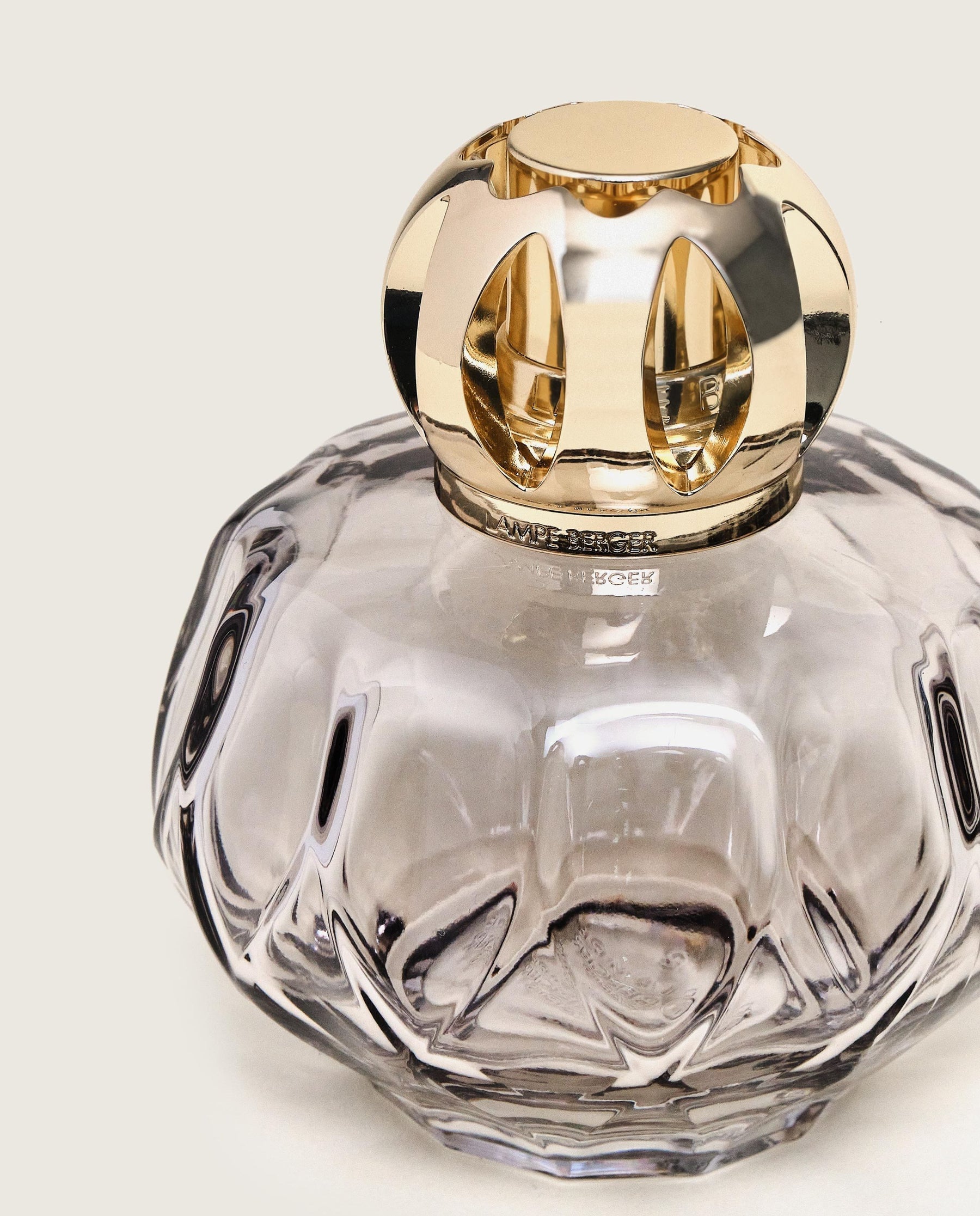 LAMPE BERGER - AIR PUR  Lampe Rosalie Grau - Sprudelnde Lebensfreude