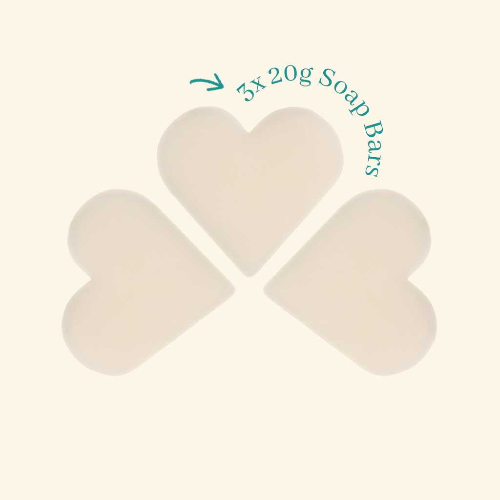 The English Soap Company - Lily of the Vally Guest Soap - Maiglöckchenn Seife 3x 20g