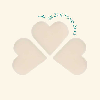 The English Soap Company - Lily of the Vally Guest Soap - Maiglöckchenn Seife 3x 20g