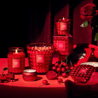 Voluspa - Cherry Gloss Mini Tin Candle - Klassische Duftkerze